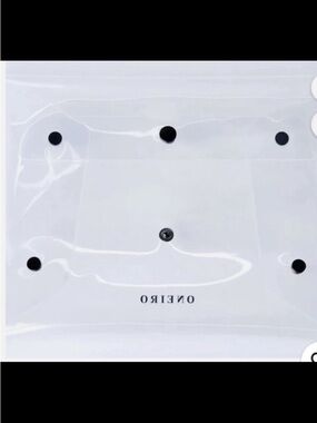 Spring Sale -ONEIRO Clear Multipurpose Clutch Waterproof Travel Pouch 8" x 10"